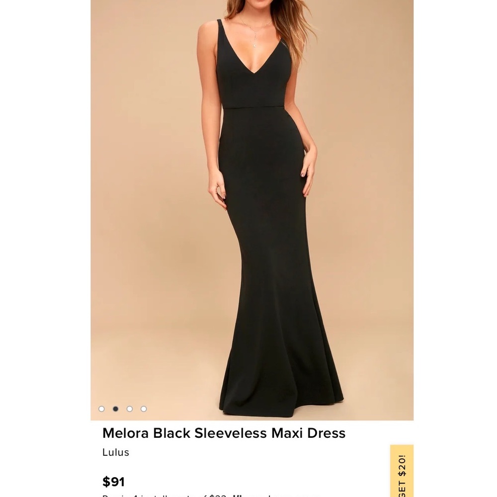 Lulus mermaid dress
